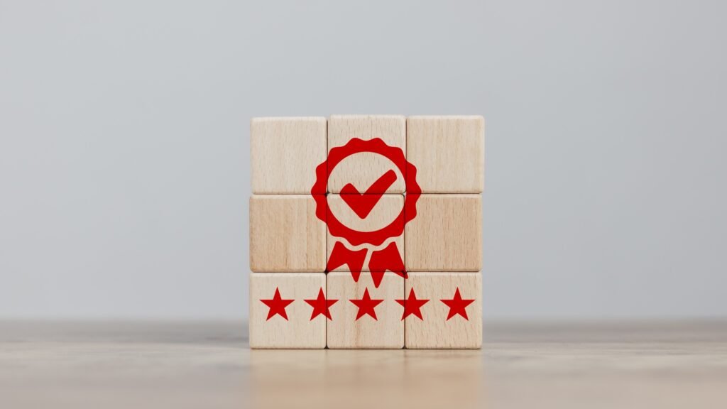 certification and quality concept