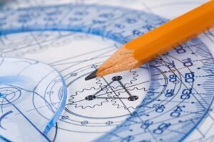 Drawing detail and pencil